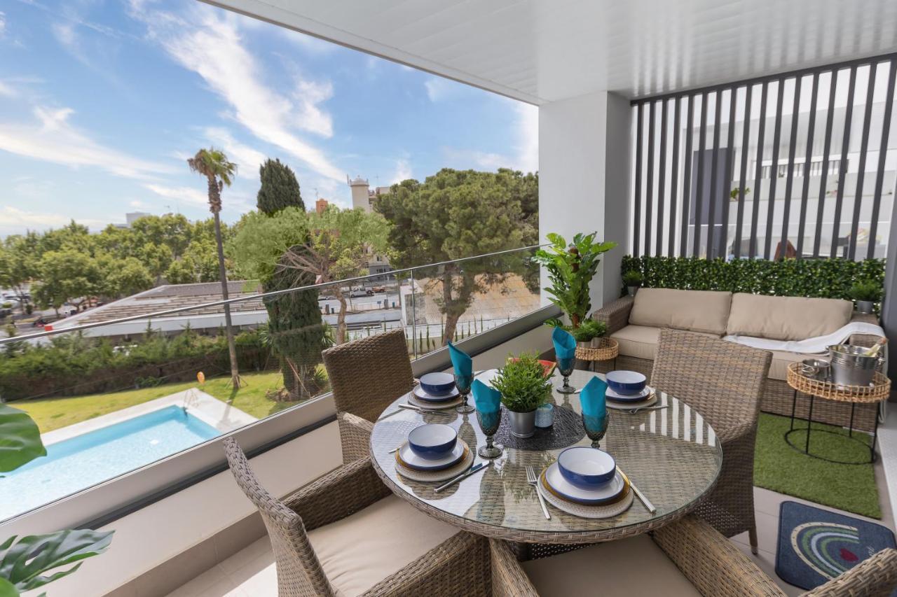 Marbella Luxury Brand New 2-Bedroom Apartment, 3 Min Walk To The Beach! Kültér fotó