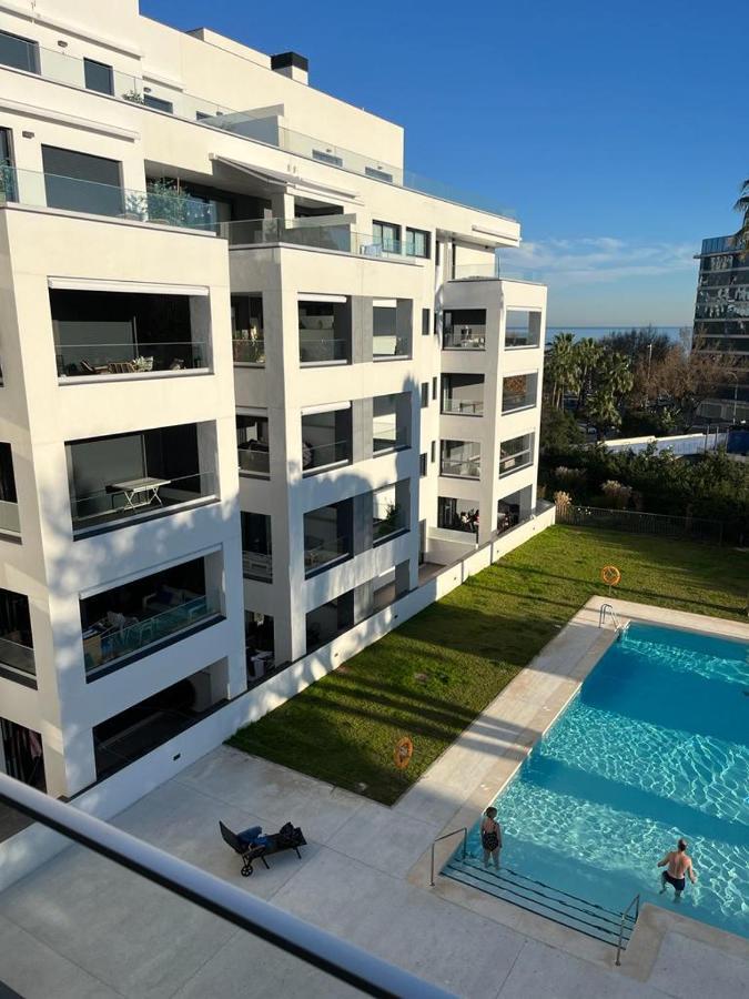 Marbella Luxury Brand New 2-Bedroom Apartment, 3 Min Walk To The Beach! Kültér fotó