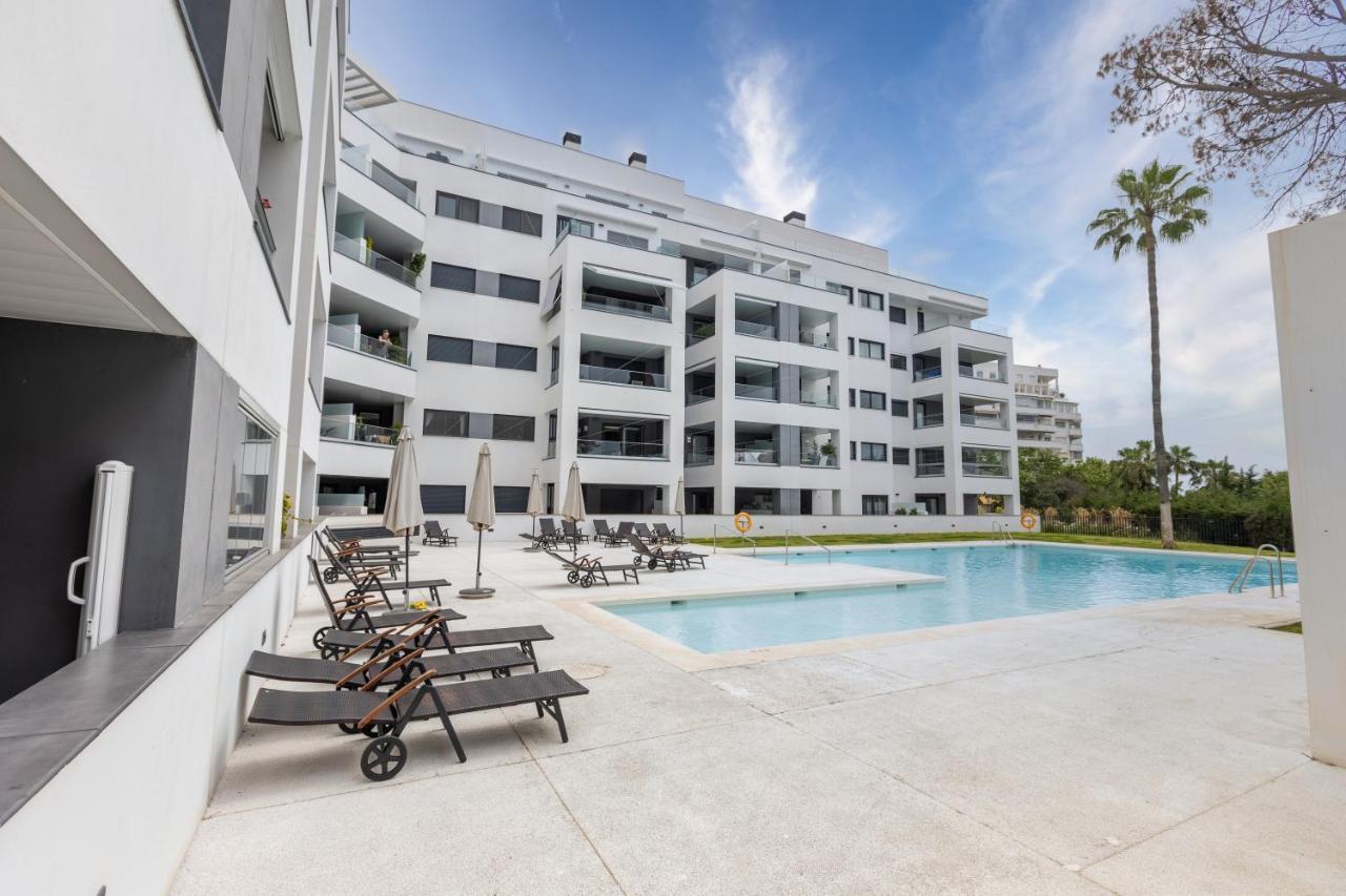Marbella Luxury Brand New 2-Bedroom Apartment, 3 Min Walk To The Beach! Kültér fotó